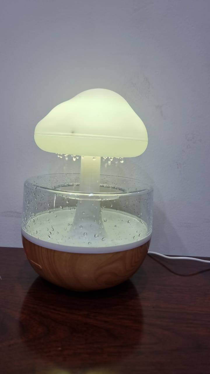 Sound of rain rechargeable CLOUD RAIN HUMIDIFIER