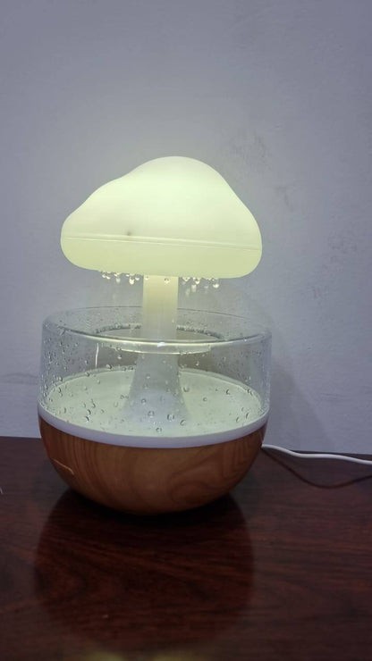 Sound of rain rechargeable CLOUD RAIN HUMIDIFIER