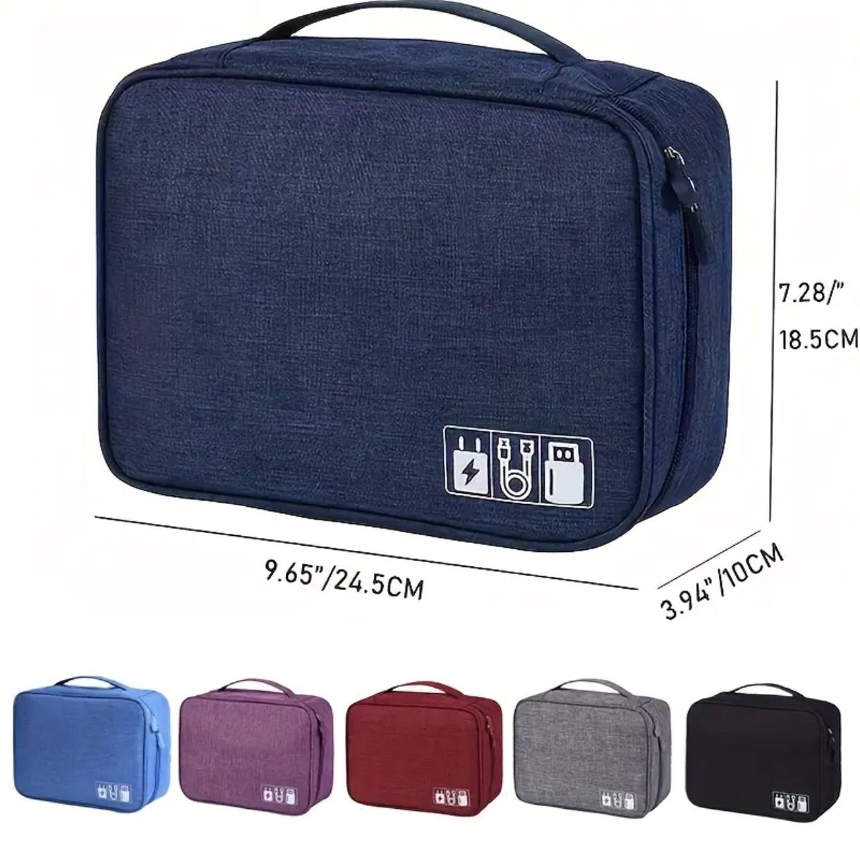 Large Capacity Storage Bag  / Cable Organizer & Electronics Organizer