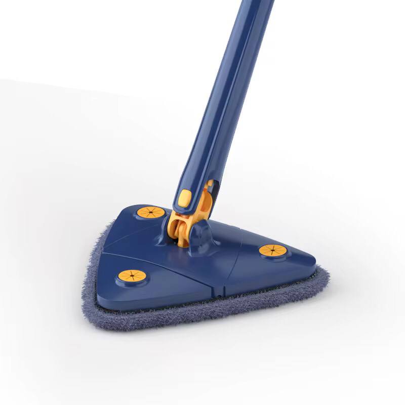 Triangle Mop 360 Rotatable Extendable Adjustable Cleaning Mop For Tubs, Tile Floor, Wall, Ceiling