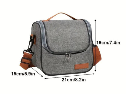 Large Capacity Classic & chic Insulated Lunch Bag
