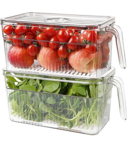 Fridge storage containers