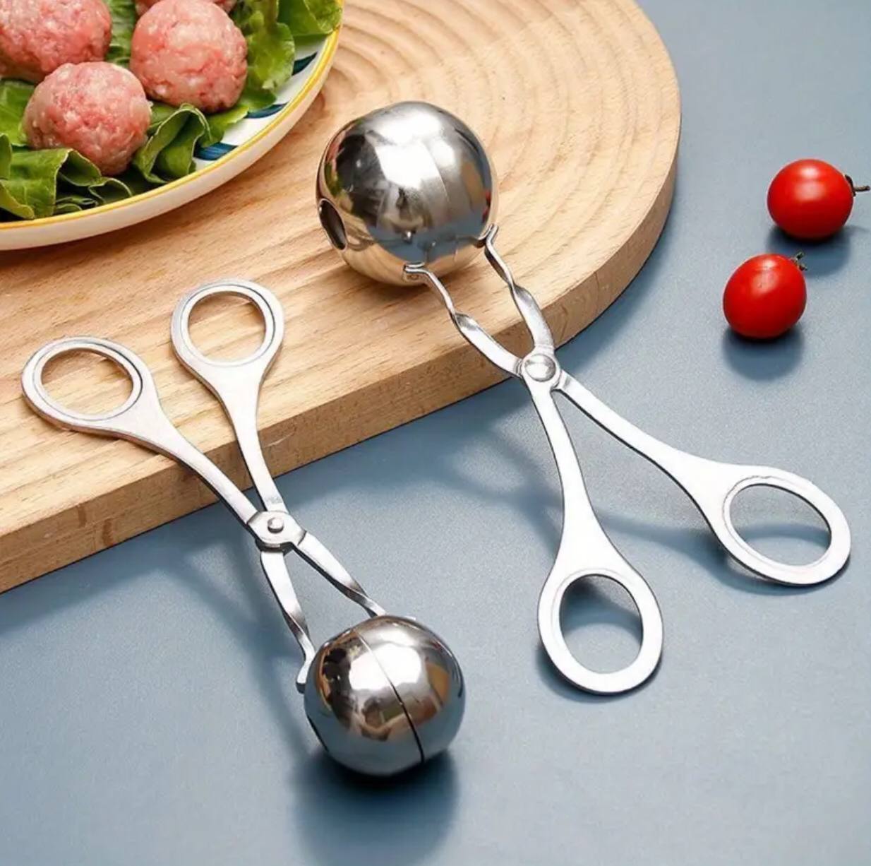 Stainless steel Meatball Maker 
Large