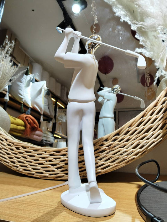 Office/home figure/golfing  Modeling Resin Table Ornaments