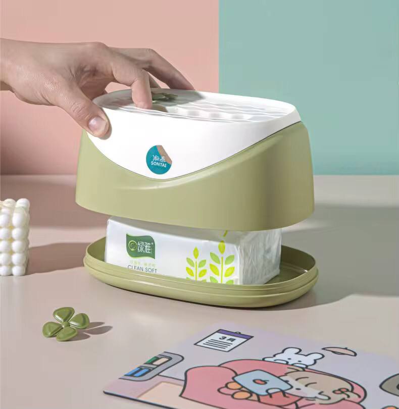 Plastic serviette holder