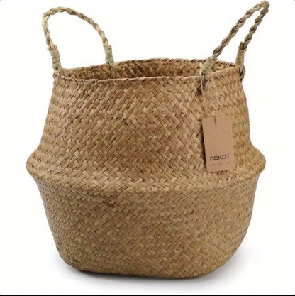 Seagrass Rattan Storage Basket