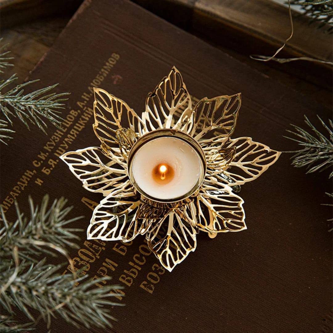 Decorations for Christmas Versatile Holiday Candle Holder Decorations Snowflake Decorations and Dining Table Arrangements