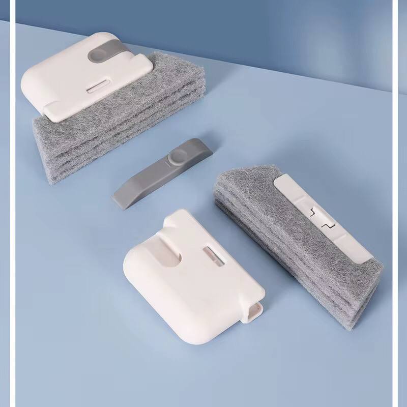 Creative multilayered groove cleaning double sided brush