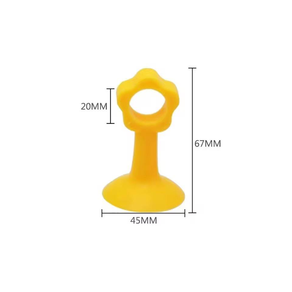 Silicone Door Handle Knob Crash Pad Wall Bumper Guard Stopper Anti Collision Protector Doors Stop