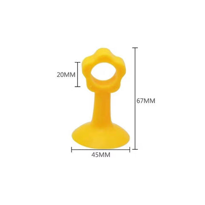 Silicone Door Handle Knob Crash Pad Wall Bumper Guard Stopper Anti Collision Protector Doors Stop