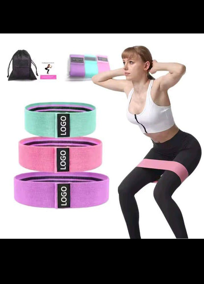 Resistant Hip Booty Bands – Glute & Thigh Workout Bands
