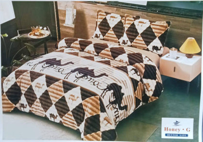 Warm woolen duvet