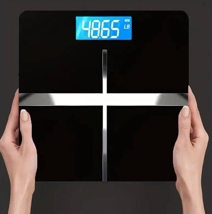 SMART DIGITAL ELECTRONIC RECHARGEABLE BODY SCALE WITH TAPE MEASURE