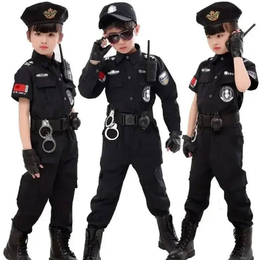 SWAT Children unisex police costumes