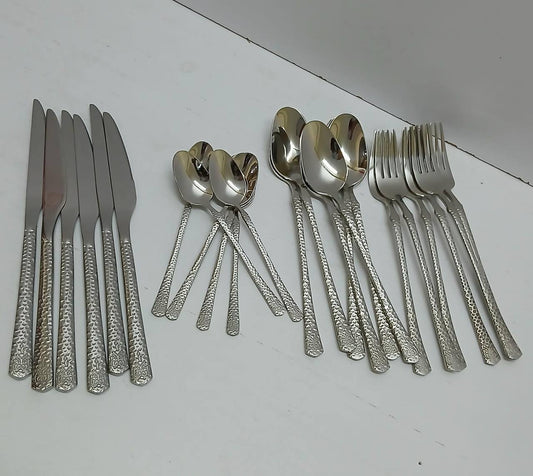 24pcs Luxury cutlery set stainless steel