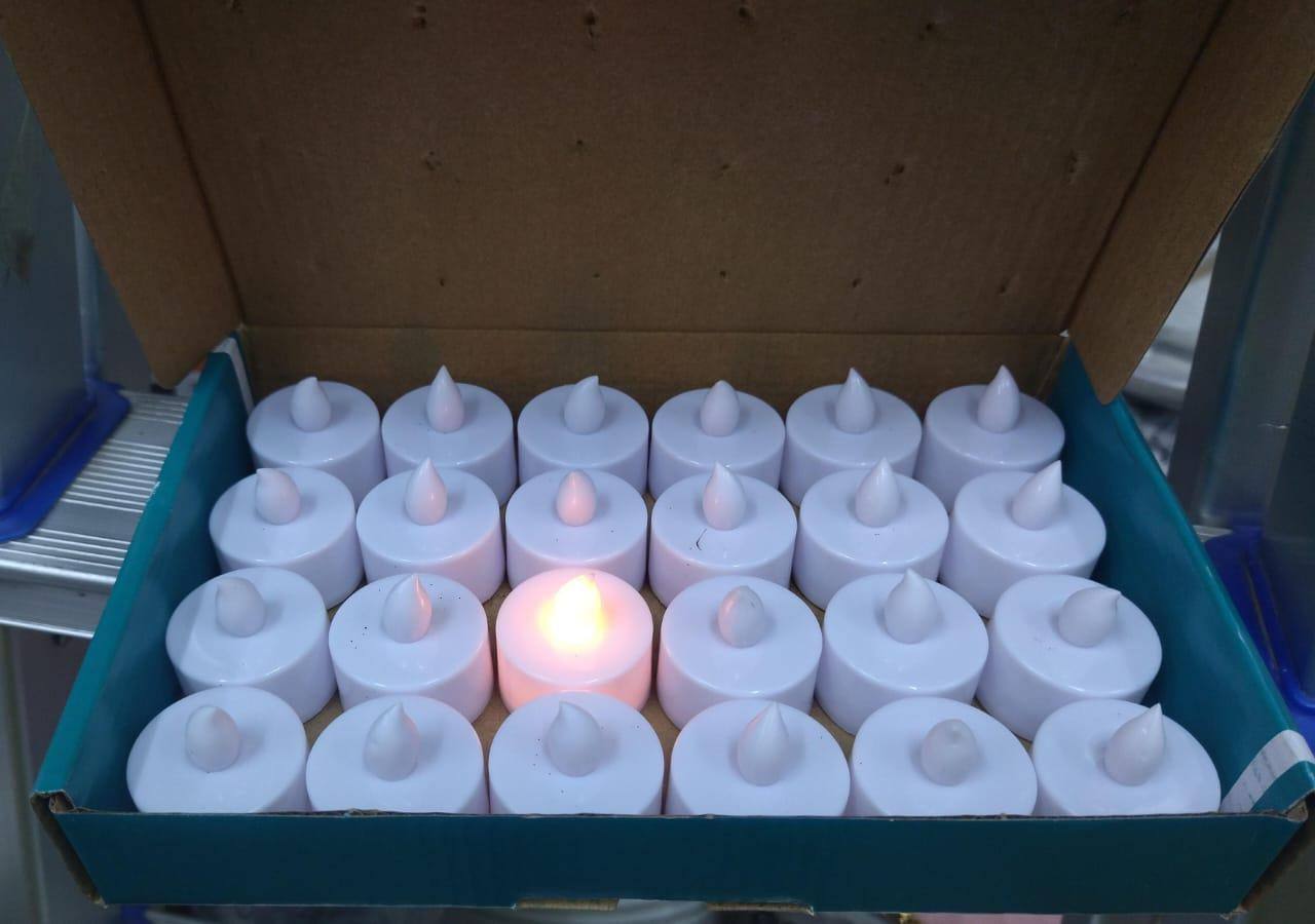 24 pcs Led tea light candles