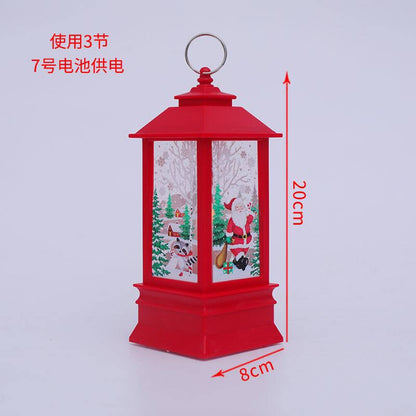 Santa Claus  Christmas  lantern