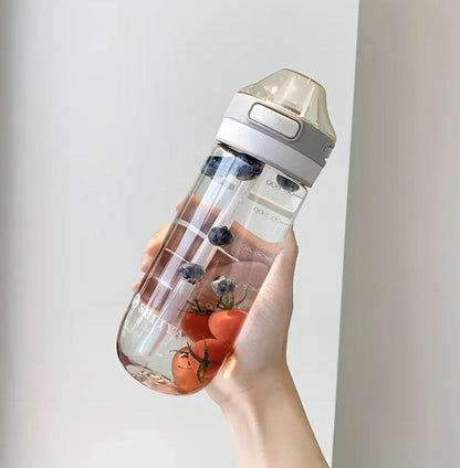 800ml  with lock Lightweight Nonskid water bottle