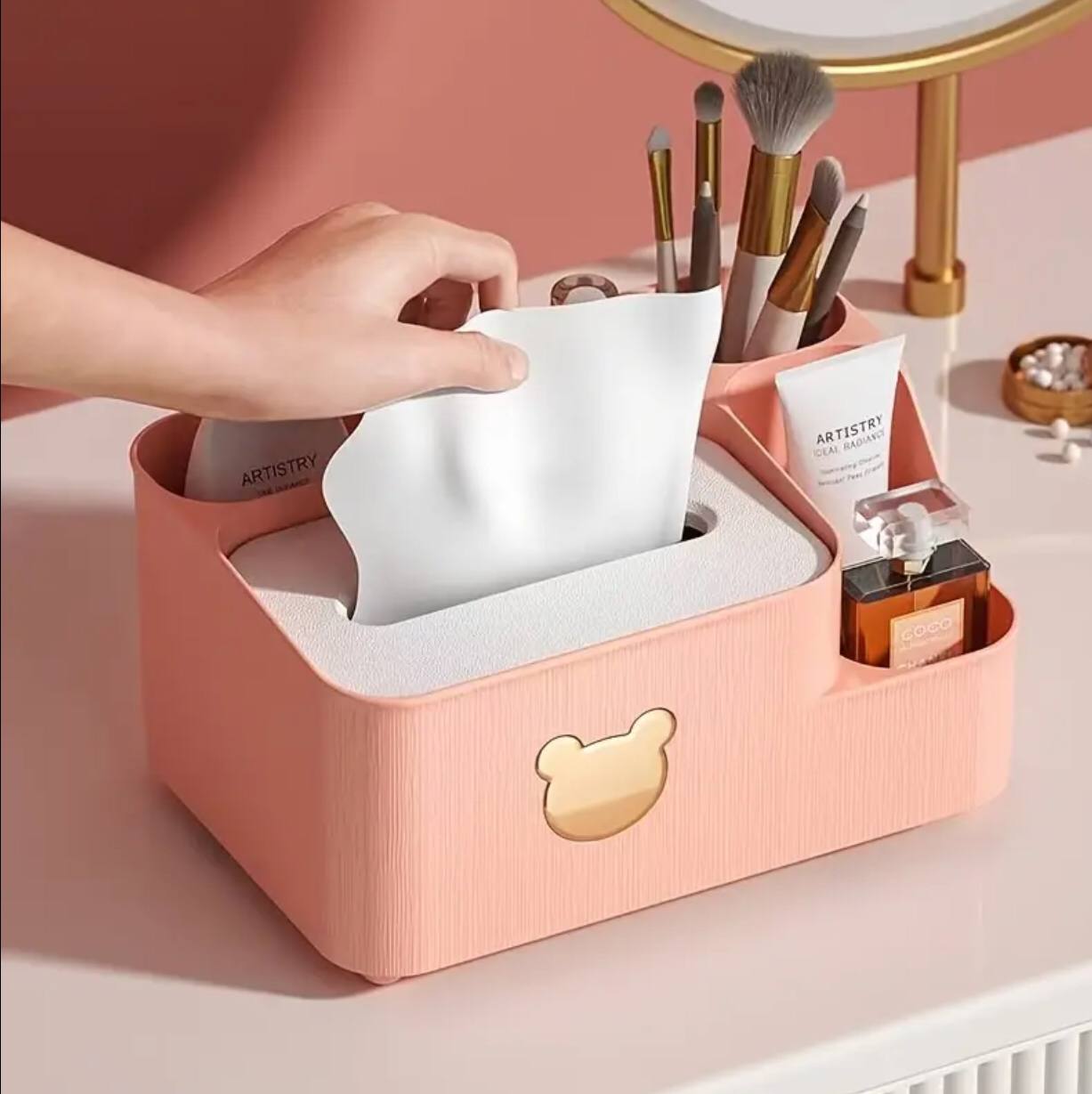 Desktop storage box