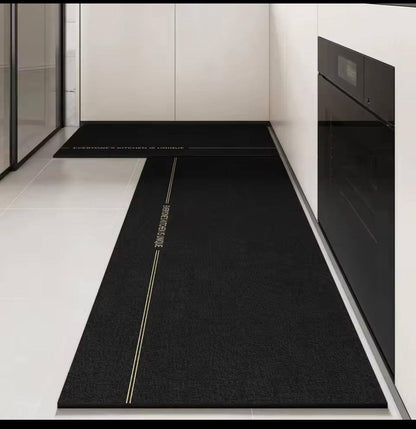 Rubber bottom Antislip Kitchen Mats 2pcs set