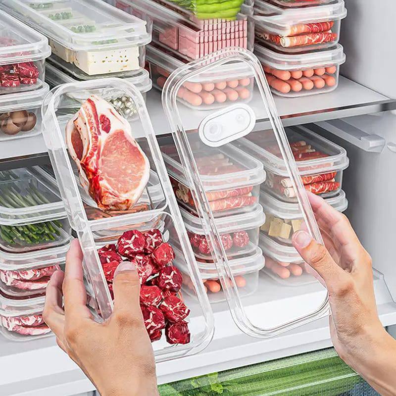 3pcs set refrigerator fresh keeping storage boxes