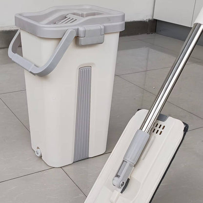 Big Bucket Flat Vertex Self Squeeze Mop With Bucket