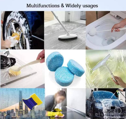 Car windscreen effervescent cleaning Tablets