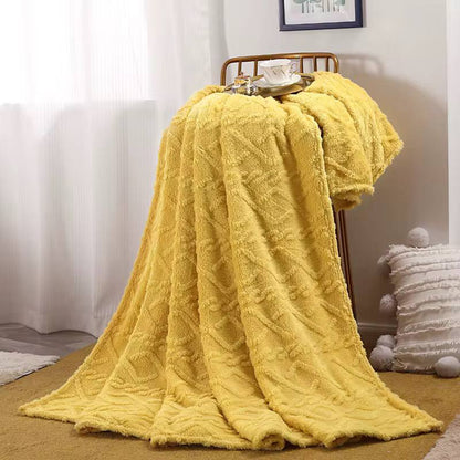 Solid Color Flannel Blanket