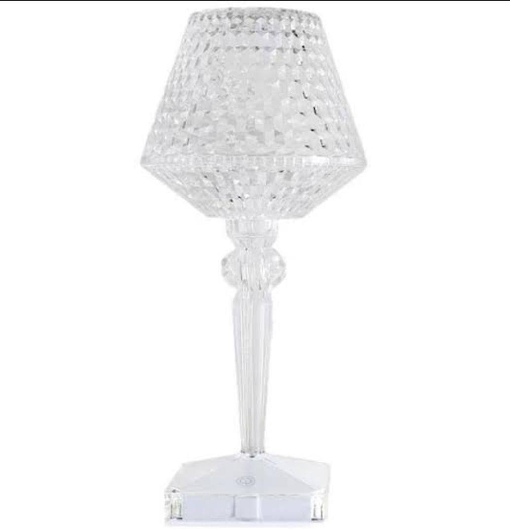 Rechargeable Rose  diamond table lamp