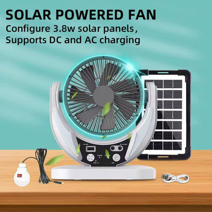 GDTimes 6" Rechargeable Box Fan.