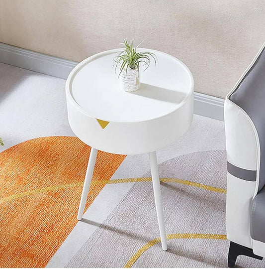 Nightstand with hidden drawers