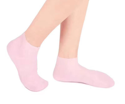 Silicone Moisturizing Spa Gel Heel Socks Exfoliating And Preventing Dryness Cracked Dead Skin Remove Protector Pain Relief Tool