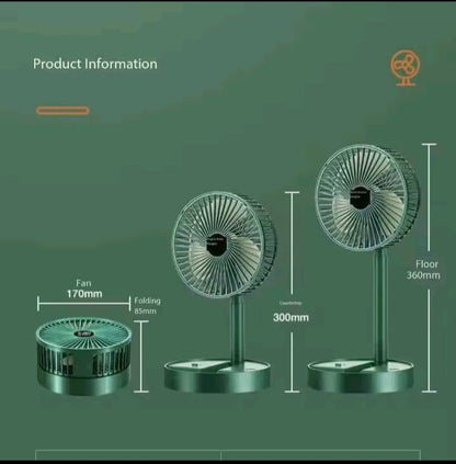 Telescopic Mini Foldable Fan
Power 9w