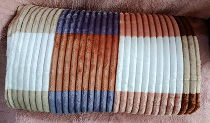 SHERMAN CHECKED THROW BLANKETS