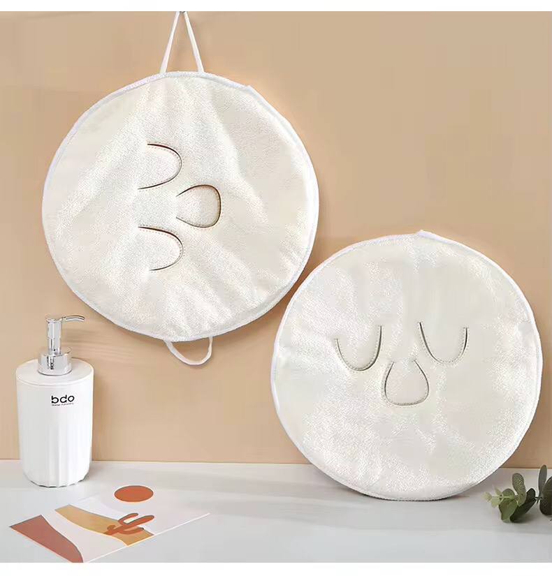 Hot compress face steam bath towel