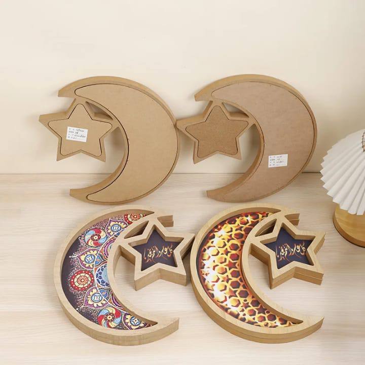 Ramadhan Moonatar serving Tray/Decor