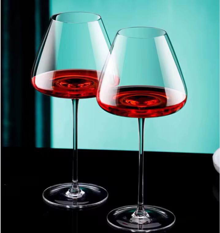 2pc Large Capacity  Crystal Wine Glass