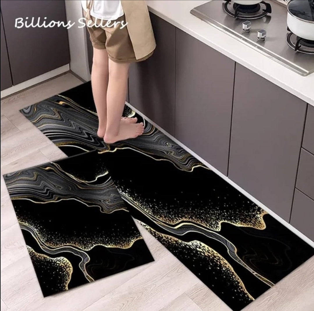 2 pc Kitchen Anti-slip Mats