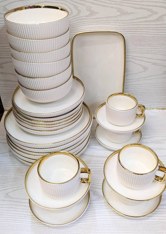 32pcs Elegant  European Porcelain Dinner set