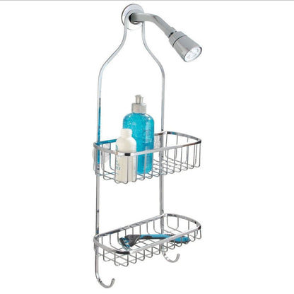 Stainless steel bathroom shower caddy