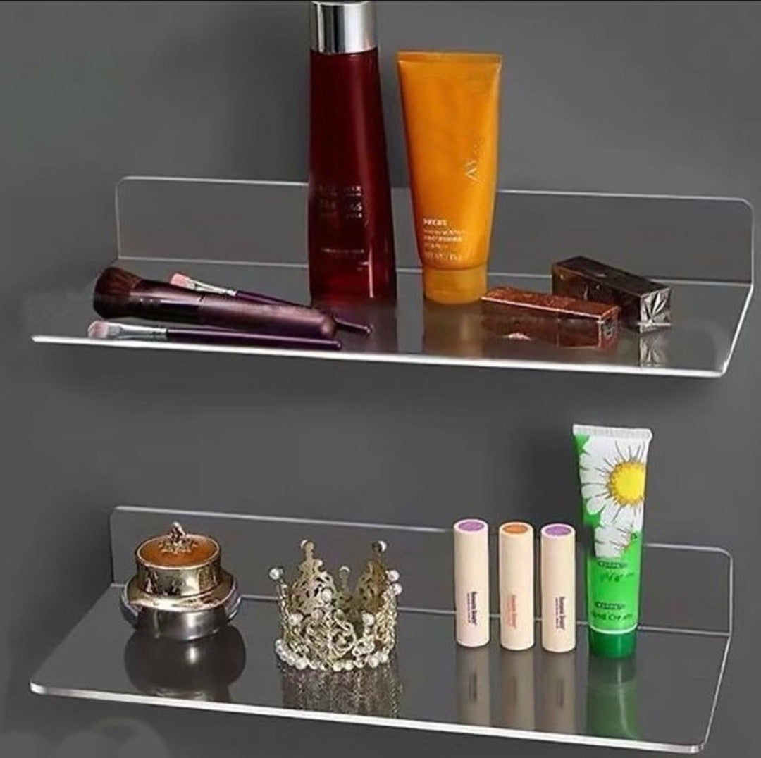 Acrylic Floating Bathroom Shelves