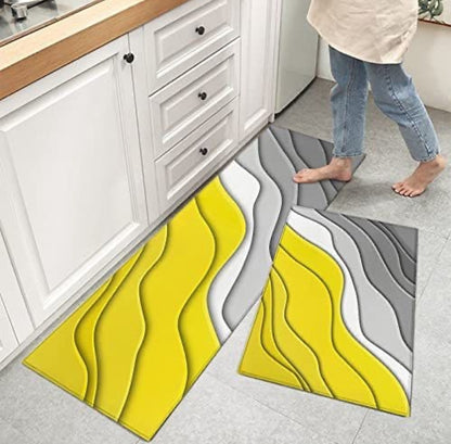 Absorbent Rubber kitchen mats